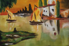 Arabische Landschaft II