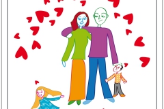 Karten Beziehung: Thema Familie