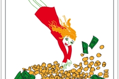 Karten Beziehung: Thema Geld